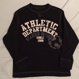 Last chance 5T long sleeve AZ jeans shirt